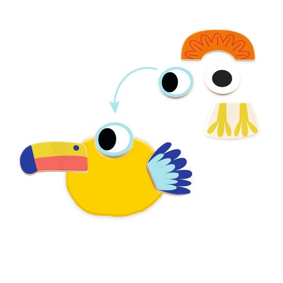 Djeco Djeco Myanimodels Animals modeling clay +18M