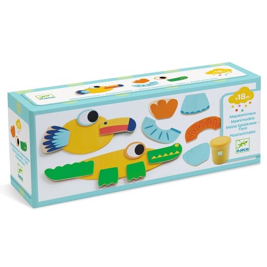 Djeco Pâte à modeler Djeco Myanimodels animaux +18M
