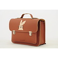Own Stuff Own Stuff | Lederen Kleuterboekentas Rabbit Chestnut
