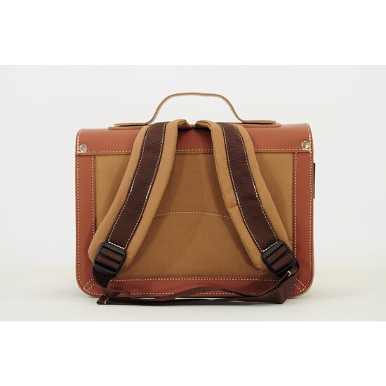 Own Stuff Own Stuff |  leather toddler school bag Rabbit Chestnut