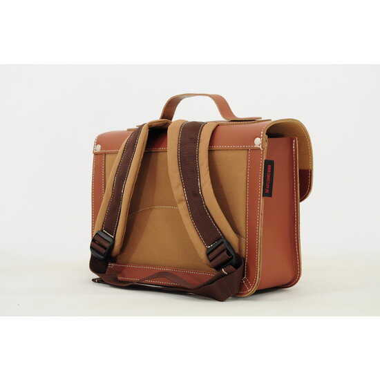 Own Stuff Own Stuff |  leather toddler school bag Rabbit Chestnut