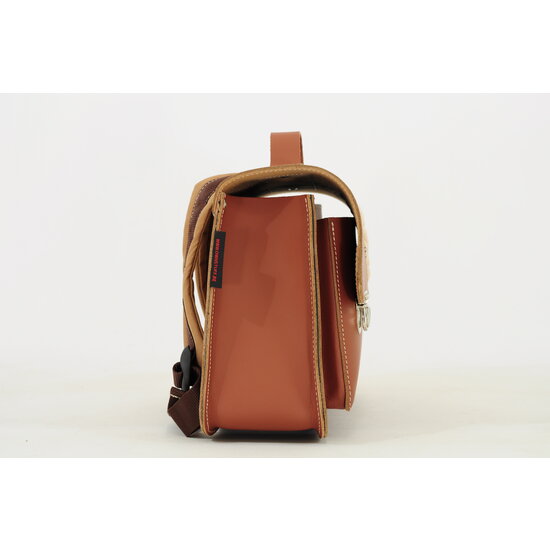 Own Stuff Own Stuff |  leather toddler school bag Rabbit Chestnut