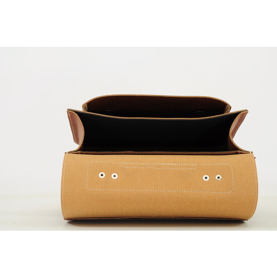 Own Stuff Own Stuff | cartable maternelle en cuir Rabbit Chestnut
