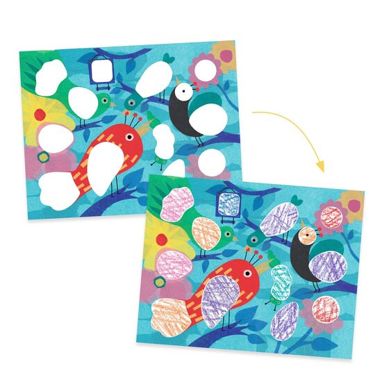 Djeco Djeco | Color Stop Birdie & Co