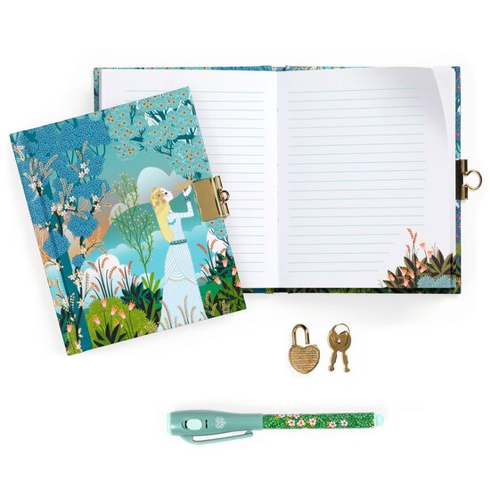 Djeco Journal intime avec stylo magique Charlotte - Djeco