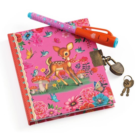 Djeco Journal intime avec stylo magique Fiona - Djeco