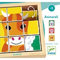 Djeco Puzzle cubes Animoroll - Djeco +2 ans