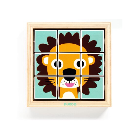 Djeco Blokpuzzel - Tournanimo - Djeco +2jr