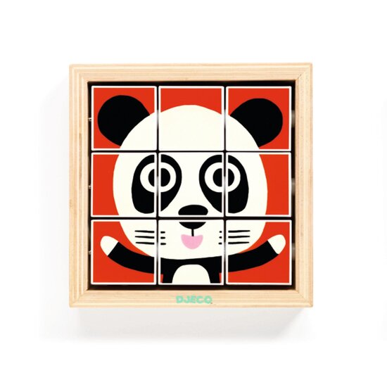 Djeco Blokpuzzel - Tournanimo - Djeco +2jr