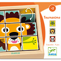 Djeco Blokpuzzel - Tournanimo - Djeco +2jr