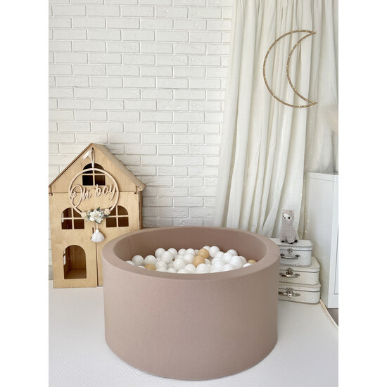 Moje Moje | Ball Pool Cotton - Beige 90x40 cm + Balls