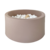 Moje Moje | Piscine à balles en coton - Beige 90x40 cm + Balles