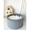 Moje Moje | Ball Pool Cotton - Grey 90x40 cm + Balls