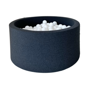 Moje | Ball Pool Cotton - Graphite 90x40 cm + Balls