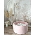 Moje Moje | Ballenbad Soft Velvet - Light Pink 90x40 cm + Ballen
