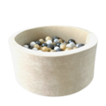 Moje Moje | Ball Pool  Soft Velvet - Ecru 90x40 cm + Balls