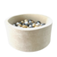 Moje Moje | Ball Pool  Soft Velvet - Ecru 90x40 cm + Balls