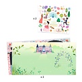 Djeco Djeco stickers story Life in a castle 4-7yrs