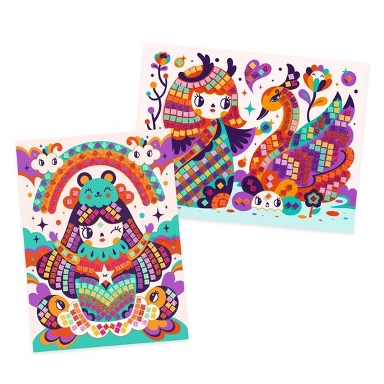 Djeco Mosaïque KOKESHI 5-8ans - Djeco