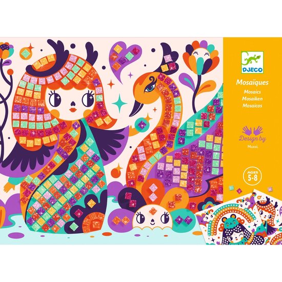 Djeco Mosaic KOKESHI 5-8yrs - Djeco