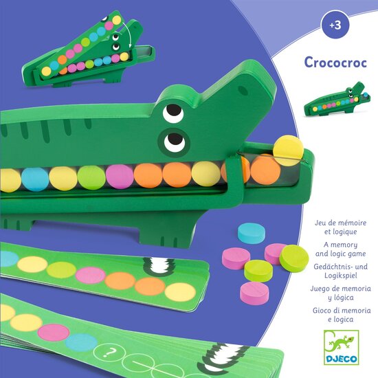 Djeco Jeu de manipulation Djeco Crococroc +3 ans