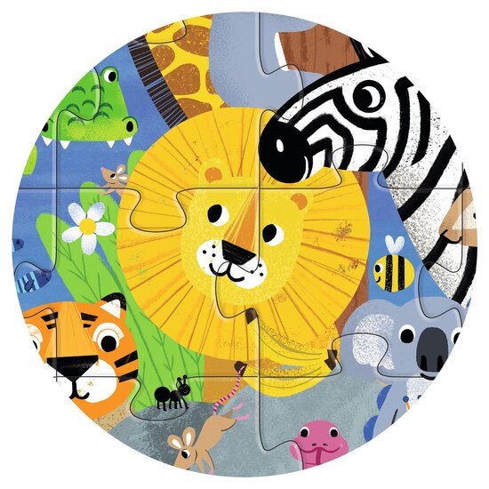 Djeco Djeco puzzle 1 to 10 Jungle - 54 pieces