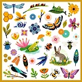 Djeco Djeco stickers tuin 160 stuks