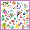 Djeco Djeco stickers Paradise 160 pieces