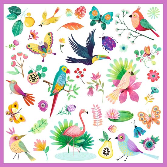 Djeco Djeco stickers Paradise 160 pieces