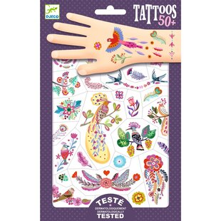Djeco Tattoos Bright Birds +3 Jahren