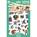Djeco Tatouages ​​Héros contre méchants - Djeco