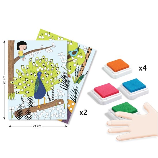 Djeco Djeco finger painting Touché +3 yrs