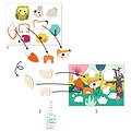 Djeco Set créatif Premiers collages animaux Djeco