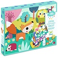 Djeco Djeco craft set collages animals +18M