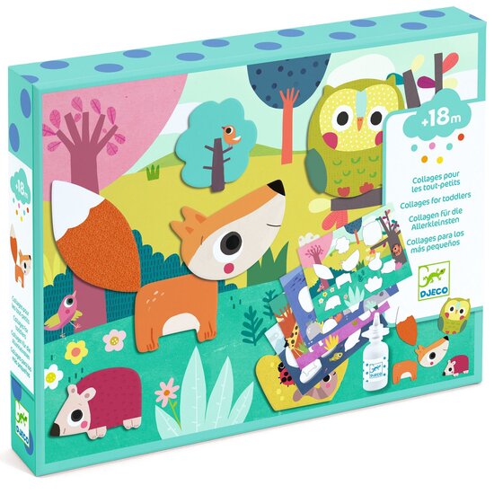 Djeco Djeco Bastelset Collagen Tiere +18M