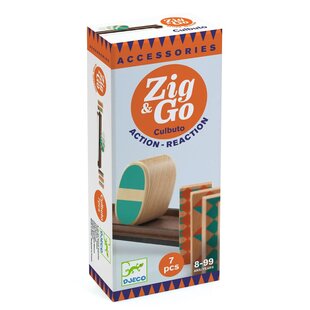 Djeco Zig & Go jeu de réaction en chaîne culbuto 7pcs