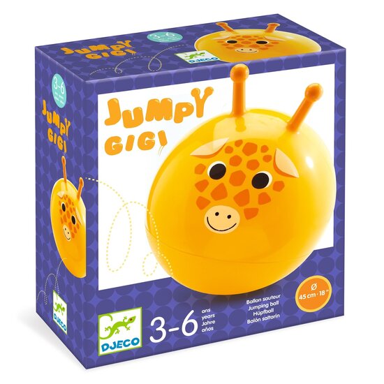 Djeco Djeco Hüpfball Jumpy Gigi Giraffe - 45 cm