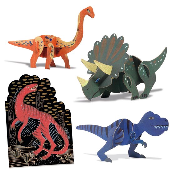 Djeco Djeco craft set The world of dinosaurs +6 yrs