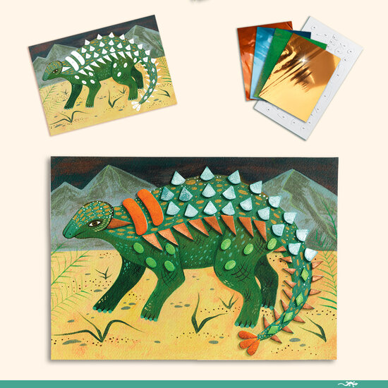 Djeco Djeco knutselpakket The world of dinosaurs +6jr