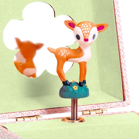 Djeco Djeco mini jewellery box - music box Fawn
