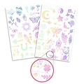Djeco Djeco tattoos geluksbrengers iriserend +3jr