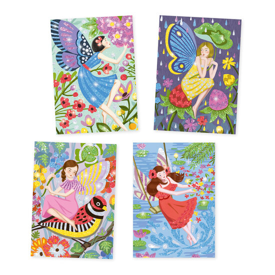 Djeco Djeco glitter boards The gentle life of fairies