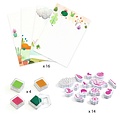 Djeco Djeco Mix & Match stamps flower girls +5yrs