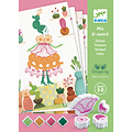 Djeco Djeco Mix & Match stamps flower girls +5yrs