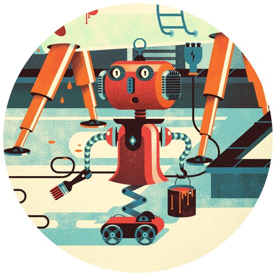 Djeco Djeco puzzle Bob the robot 36 pieces