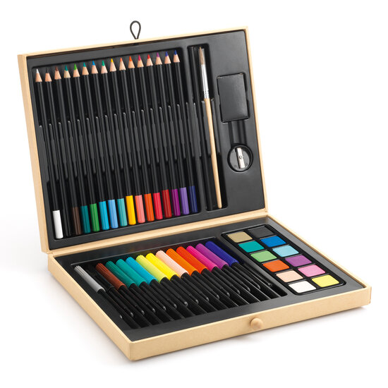 Djeco Djeco box of colours 46 pieces