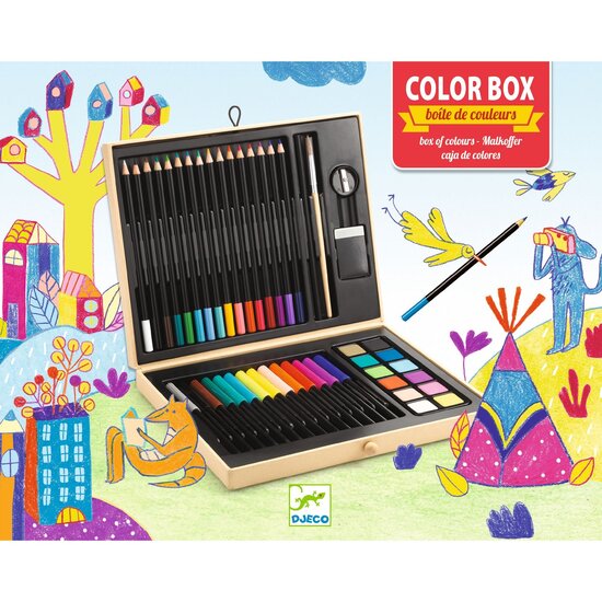 Djeco Djeco box of colours 46 pieces