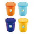 Djeco Djeco modeling clay 4 tubs nature