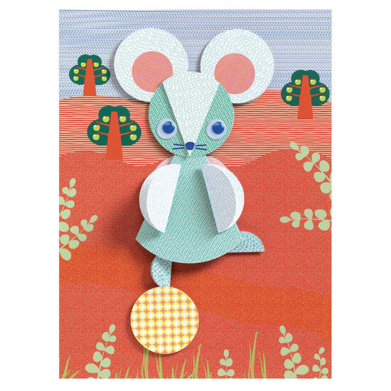 Djeco Djeco créer avec du papier animaux 3-6 ans