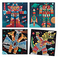 Djeco Djeco mosaics Space battle +5yrs